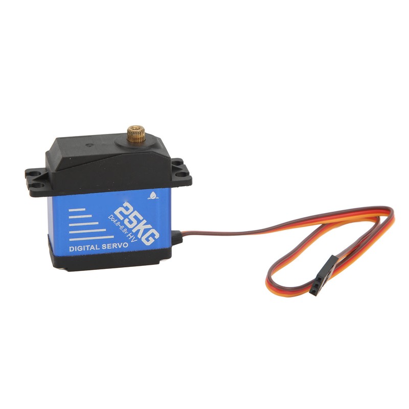 RC Digital Servo Blue Aluminium Alloy 25kg 25T Large Torque