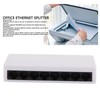 8 Port 10/100Mbps Ethernet Switch Support Desktop Wall Mount Unmanaged