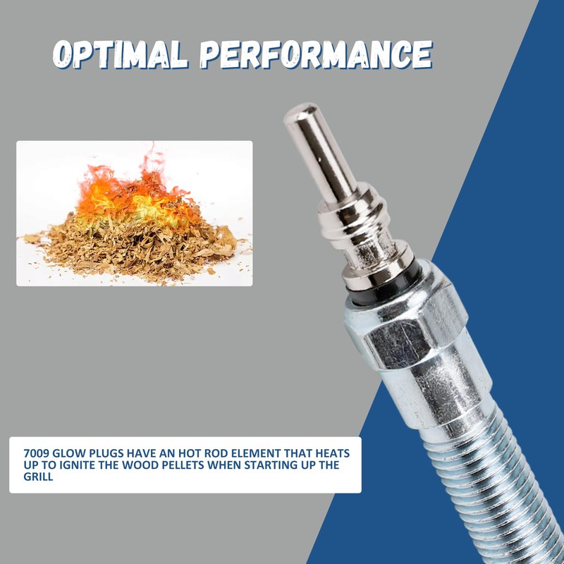 OTINUBEE 7009 Glow Plug 2Pcs Compatible with Weber SmokeFire EX4