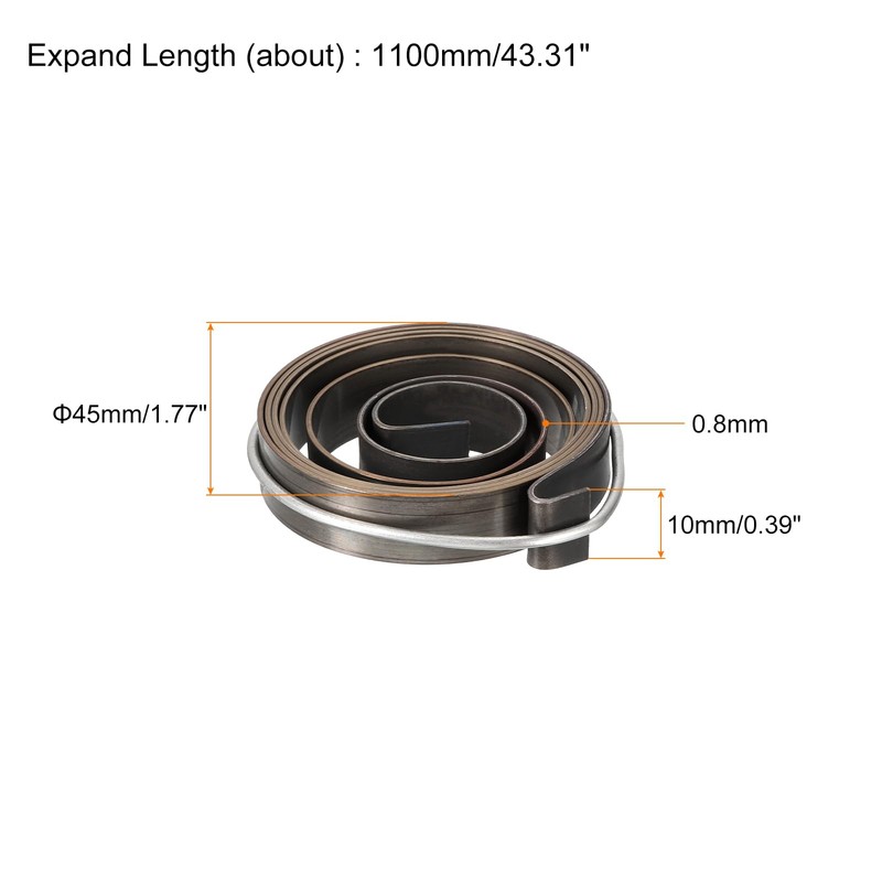 uxcell Drill Press Spring Drill Press Quill Feed Return Coil