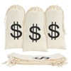 Juvale Drawstring Money Bags for 1920s Party Decorations - 4.7
