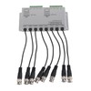 QANYEGN 8Ch HD Bnc Male to UTP Cable Transceiver Adapter,