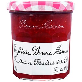 Bonne Maman Strawberry and Wild Strawberry Jam - Fraises des Bois - 13 Oz.