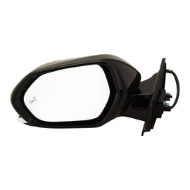 KarParts360 For Toyota Prius 2016 17 18 19 2020 Door Mirror Driver Side | Paintable | Power | Heated | Manual Folding | w/Blind Spot Detection in Glass | Excluded Signal Light | TO1320357 | 8794047410