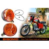 BISOMO Blinker Set, Blinkleuchten Hinten für Simson S50 S51 S70