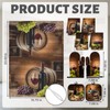 Culudea Wine Grapes Kitchen Decor Set, Wine Kitchen Towels, 8