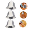 Mikinona 3 Pcs Felt Sauna Hat Womens Hats and Caps