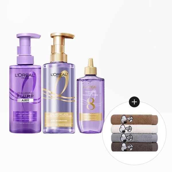 Hyaluronic Plump Airy Shampoo 440ml + Conditioning Hair Pack 440ml