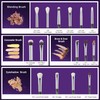 Jessup T177 Eye Makeup Brush Set Makeup Brush Cosmetic Brush