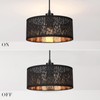 FRIDEKO HOME Pendant Light Black Gold Modern Pendant Light Ceiling