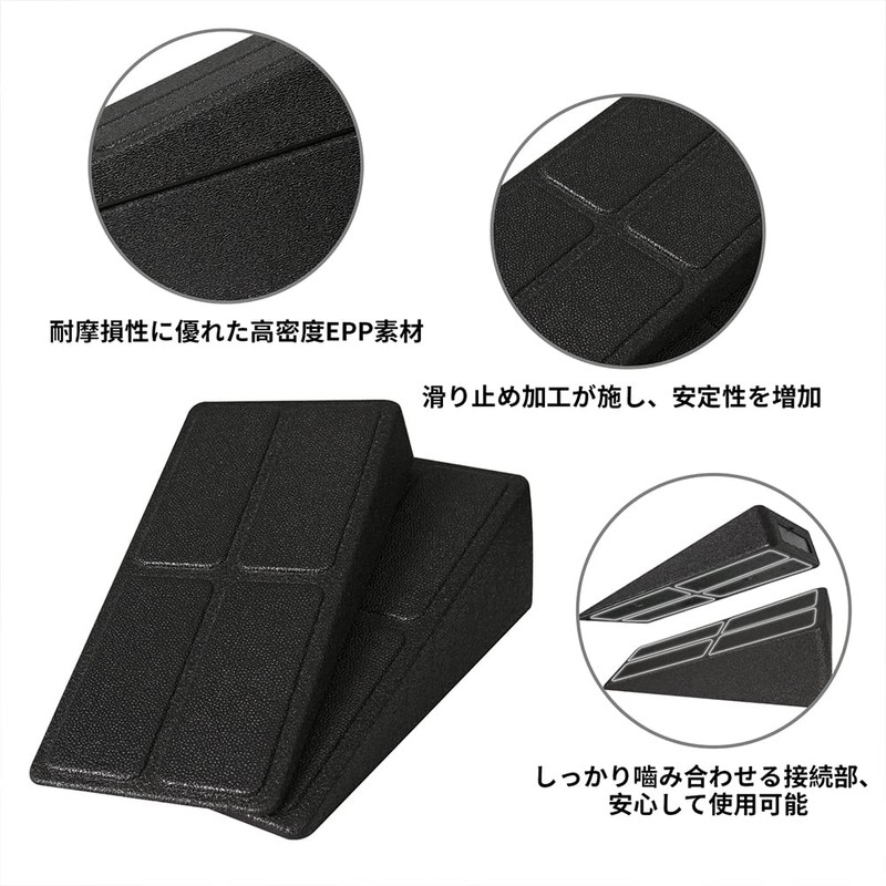 RITFIT EPP Squat Wedge Block Assembly Stretching Board Load Capacity