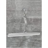 iDesign Zia Metal and Plastic Bathroom Squeegee for Shower, Glass