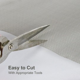 Wire Mesh， Mesh， Metal Mesh Screen， Stainless Steel Wire Mesh Screen， No Rust，2pcs，11.8 x 8.2 inch， for Window Screen， Vent Screen, DIY Projects, Filter Mesh (2, 11.8 x 8.2 inch)