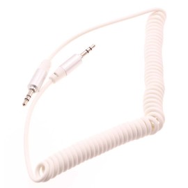 Aux Cable 3.5mm Adapter Compatible with Motorola Moto G 5G (2024,2023,2022), Car Stereo Aux-in Audio Cord Speaker Jack Wire Coiled