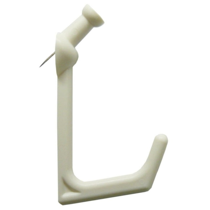 Velos Hook Pin El Hanger LH-705WH 5pcs White