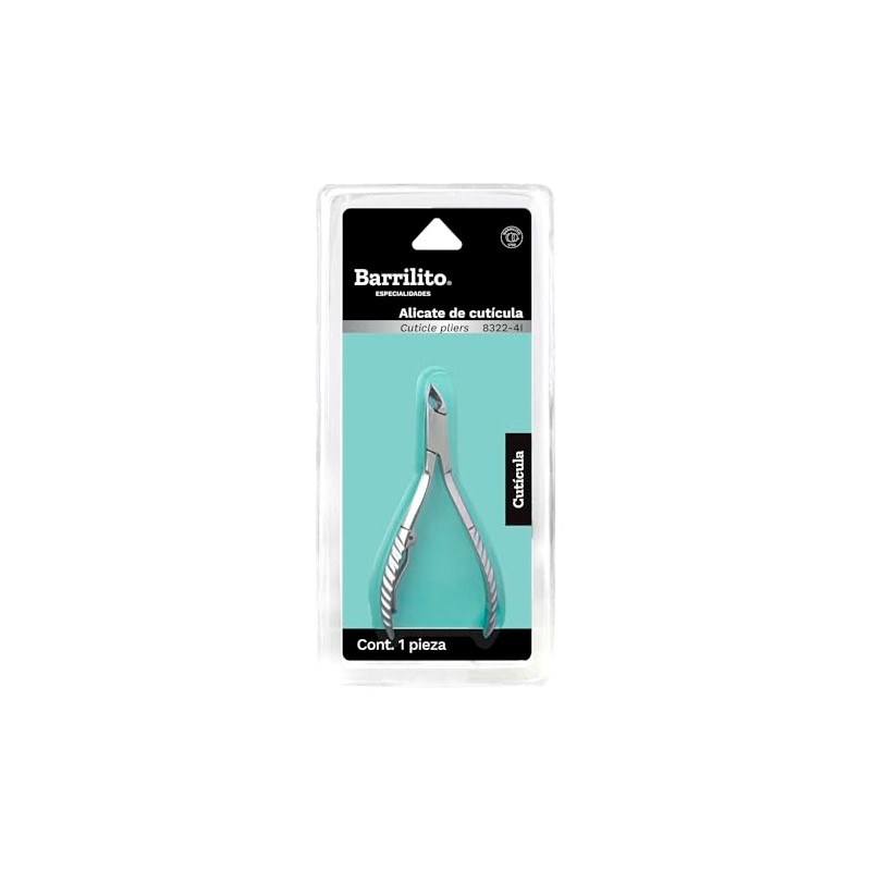 Barrilito Alicate Cutícula Acero Inoxidable 20 cm