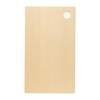 Umezawamokuzaikougeisya Aomori Hiba Cutting Board, 14.2 x 8.3 x 0.8