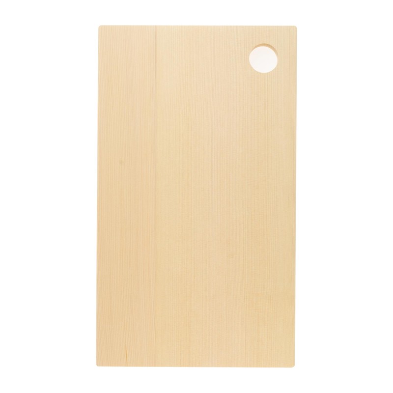 Umezawamokuzaikougeisya Aomori Hiba Cutting Board, 14.2 x 8.3 x 0.8
