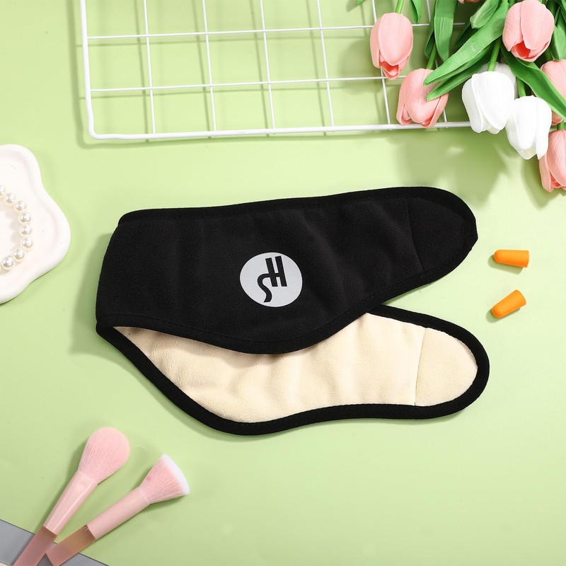 Holibanna Sleep Ear Muffs Soundproof Sleeping Eye Mask Noise Reduction