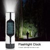 3 in 1 Electronic Flashlight Digital Alarm Clock Thermometer with