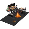 TAOMAND Large 90 x 52 inches Under Grill Mats for