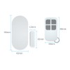 ZONADAH Door Alarm Sensor Entry Burglar Alert Wireless Remote Window
