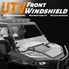 HECASA Half Windshield Compatible with 2014-2021 Polaris RZR XP 1000/