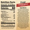 Prego Cheesy Bacon Cheddar Cheese Sauce, 14.5 oz Jar