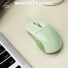 TISHLED Wireless Gaming Mouse Tri-Mode 2.4GHz/Bluetooth 5.0/Wired USB-C 5-Level DPI