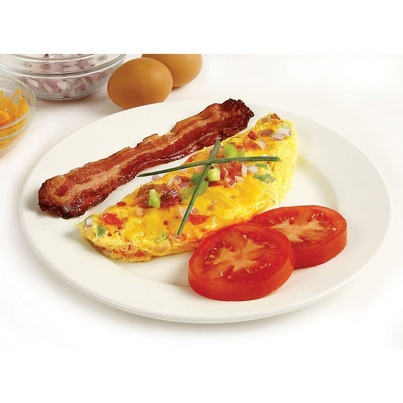 Norpro, Red Silicone Omelet Maker, 8.75 by 4.75 by 1.38-Inch,