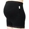 Dog Seal HB8363 Rakuyaki Pants Pregnancy Belt Black Maternity M