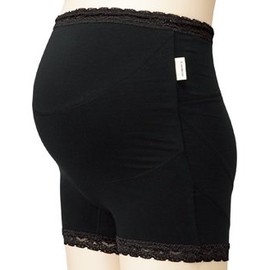 Dog Seal HB8363 Rakuyaki Pants Pregnancy Belt Black Maternity M Size