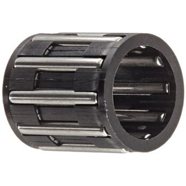 INA K8X11X13TN Single Row Nylon Open End Metric Needle Roller Bearing Cage and Roller Bearings 8mm ID 11mm Outside Diameter 13mm Width 32000 RPM Maximum Speed