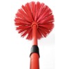 4 Pack of Assorted Extendable Cobweb Brooms - Closed (42")