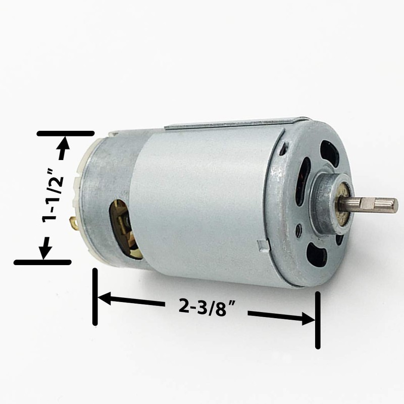 Highwild 6-Volt 1/8" Shaft Feeder Replacement Motor Multi-Set - 3
