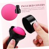 Minkissy 6pcs Soft Fluffy Makeup Sponge Round Handle Powder Puff