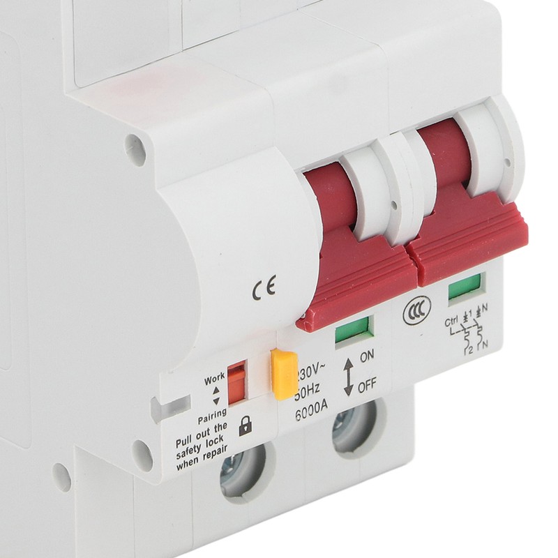 Smart Circuit Breaker Active Passive Signal Control 2P Miniature Breaker