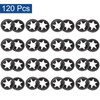 QUARKZMAN Pack of 120 Inner Tooth Star Washers M5 Compression
