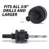GoSports 6 inch Hole Saw - Heavy-Duty Steel Design -