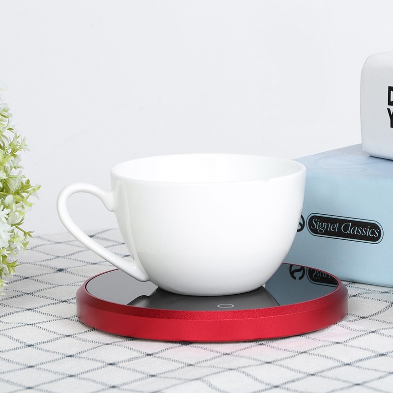 Waterproof Touch Heating Cup Mat Warm Pad Electric Coaster for