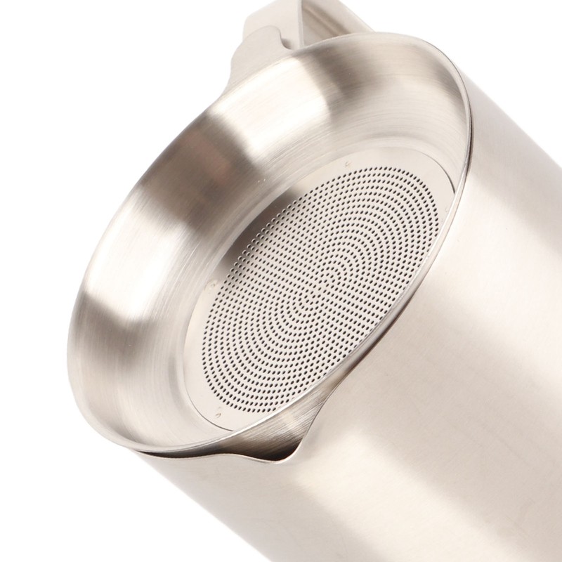 Grease Container 304 Stainless Steel Dustproof Large Capacity Fine Strainer