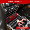 PDKLIN for Silverado USB Port Panel Trim Cover for Chevy