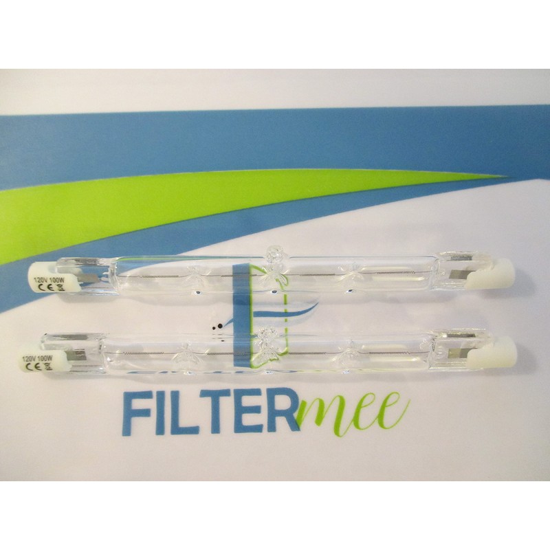 2Pack - J Type 118mm Double Ended 120 Volts 100