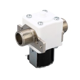 Water Heater Inlet Valve Brass Coil PC Housing Good Sealing G1/2in Electric Solenoid Valve DC12V