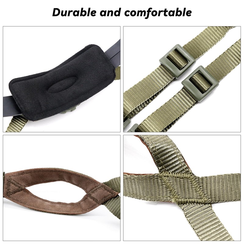 Yzpacc Tactical High Cut Helmet Chin Strap Adjustable Dial 4