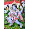 Crafts of India Lord Bhairav Ji Poster/Reprint Hindu Picture with