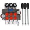 Timunr 3 Spool 13GPM Hydraulic Directional Control Valve, 3600PSI BSPP