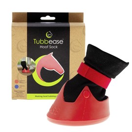 Tubbease Hoof Sock Red M