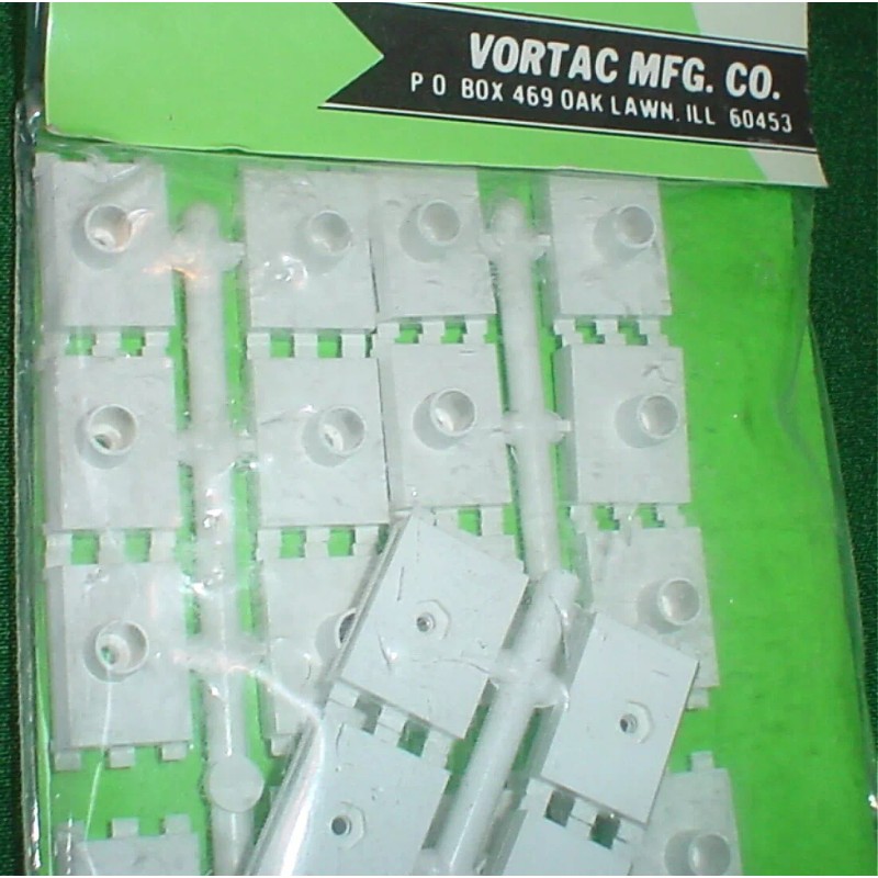 VORTAC MFG CO HINGE HOLDERS, 30 PIECE SET, MOUNTS 15