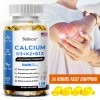 Balincer Calcium D3 + K2 + Vitamin B12 Strengthen Bones,